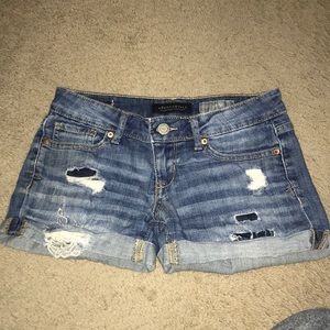 aeropostale jean shorts